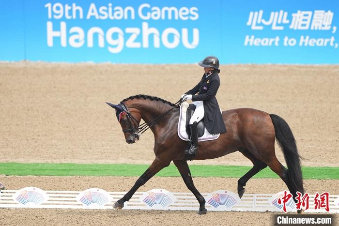 泰国公主希里婉瓦丽杭州亚运会马术赛首秀