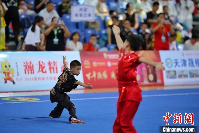 第四届中国盘山武术节天津开幕：三十余门派展